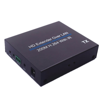 NK-E200IR 200m Over LAN HDMI H.264 HD (Transmitter + Receiver) Extender with IR-garmade.com