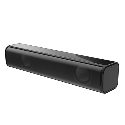 HXSJ Q2 Mini Household Notebook Desktop PC Wired Heavy Subwoofer Speaker(Black)-garmade.com