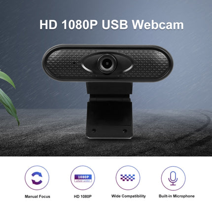 HD 1080P USB Camera WebCam with Microphone-garmade.com