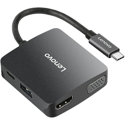 Lenovo C06 6 In 1 Type-C / USB-C to HDMI / VGA Universal Converter Docking Station-garmade.com
