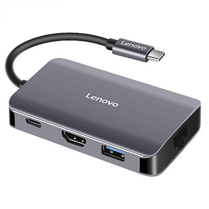 Lenovo F1-C08 8 In 1 Type-C / USB-C to HDMI Multi-function Converter Hub-garmade.com