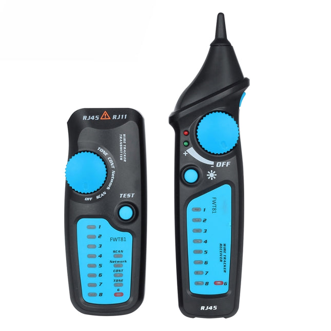 BSIDE FWT81 RJ11 / RJ45 Telephone Wire Tracker Toner Ethernet LAN Network Cable Tester-garmade.com