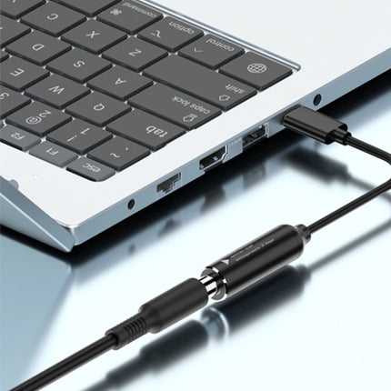 USB-C / Type-C Male to Square Plug Female Nylon Braided Adapter Cable for Lenovo-garmade.com