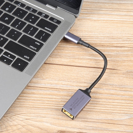 USB-C / Type-C Male to Square Plug Female Nylon Braided Adapter Cable for Lenovo-garmade.com