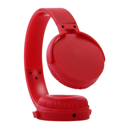 MDR-XB650BT Headband Folding Stereo Wireless Bluetooth Headphone Headset, Support 3.5mm Audio Input & Hands-free Call(Red)-garmade.com