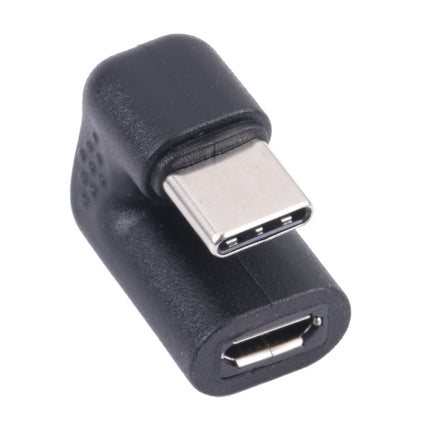 U-shaped USB-C / Type-C Male to Micro USB Female Adapter-garmade.com