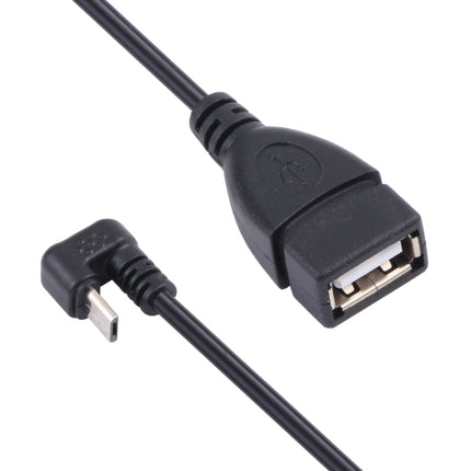 U-shaped Micro USB Male to USB 2.0 Female OTG Data Cable-garmade.com