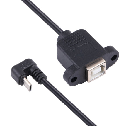 Micro USB Male to B-type Square Print Port Female Connector Cable-garmade.com