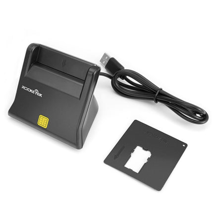ROCKETEK SCR2 CAC ID SIM Chip Smart Card Reader-garmade.com
