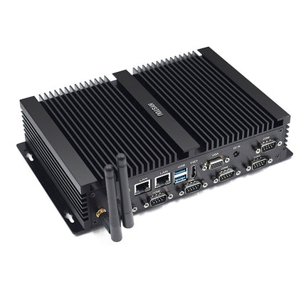 HYSTOU K4 Windows 10 or Linux System Mini ITX PC without RAM and SSD, Intel Core i5-4200U 2 Core 4 Threads up to 1.60-2.60GHz, Support mSATA, WiFi-garmade.com