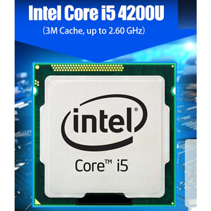 HYSTOU K4 Windows 10 or Linux System Mini ITX PC, Intel Core i5-4200U 2 Core 4 Threads up to 1.60-2.60GHz, Support mSATA, WiFi, 4GB RAM DDR3 + 256GB SSD-garmade.com