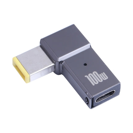 100W USB-C / Type-C Female to Big Square Computer Charging Adapter for Lenovo-garmade.com
