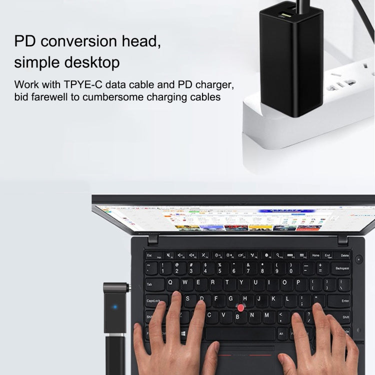 100W USB-C / Type-C Female to DC 5.5 x 2.1mm Male Computer Charging Adapter-garmade.com