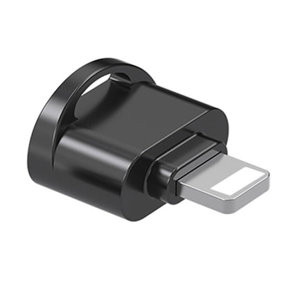 8 Pin to TF Card Adapter Mini TF Card Reader(Black)-garmade.com
