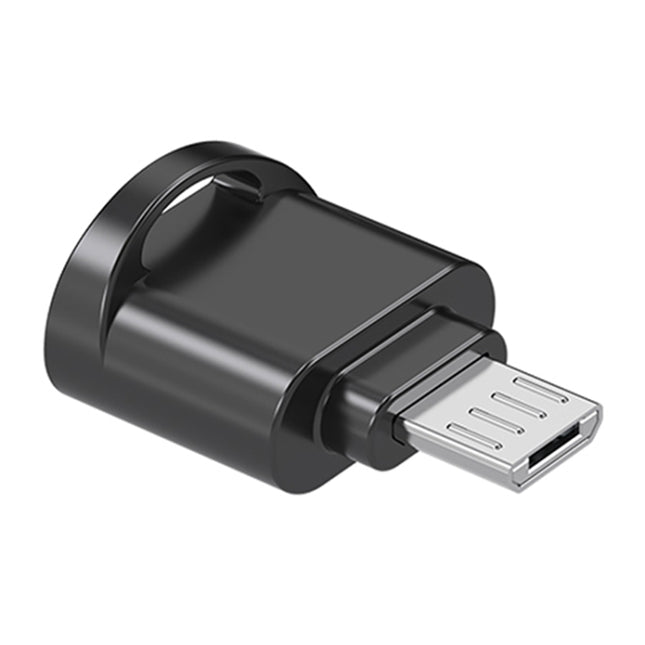 Micro USB to TF Card Adapter Mini TF Card Reader(Black)-garmade.com