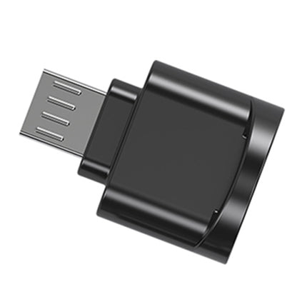 Micro USB to TF Card Adapter Mini TF Card Reader(Black)-garmade.com