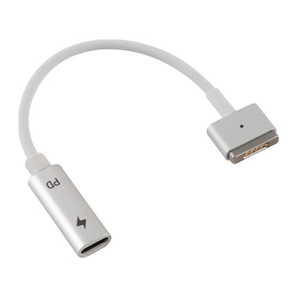 5 Pin MagSafe 2 (T-Shaped) to USB-C / Type-C PD Charge Adapter-garmade.com