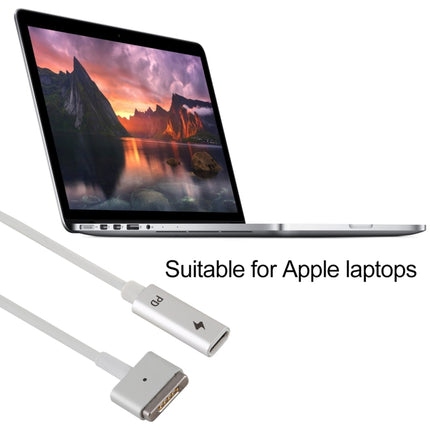 5 Pin MagSafe 2 (T-Shaped) to USB-C / Type-C PD Charge Adapter-garmade.com