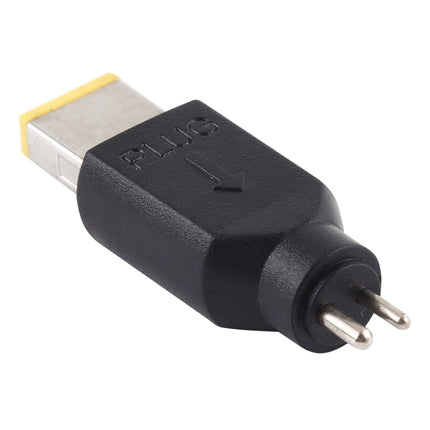 Two-pin to Big Square Male Power DC Connector for Lenovo-garmade.com