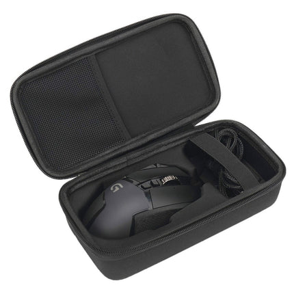 EVA Mouse Storage Bag Multi-function Digital Storage Bag for Logitech G502 Mouse(Black)-garmade.com
