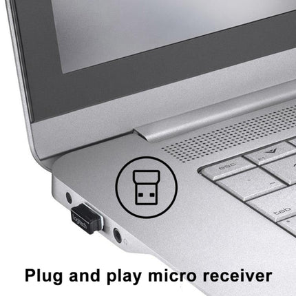 Logitech M330 Wireless Optical Mute Mouse with Micro USB Receiver (Blue)-garmade.com