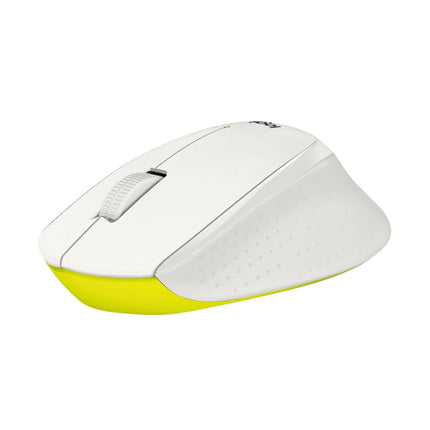 Logitech M330 Wireless Optical Mute Mouse with Micro USB Receiver (White)-garmade.com