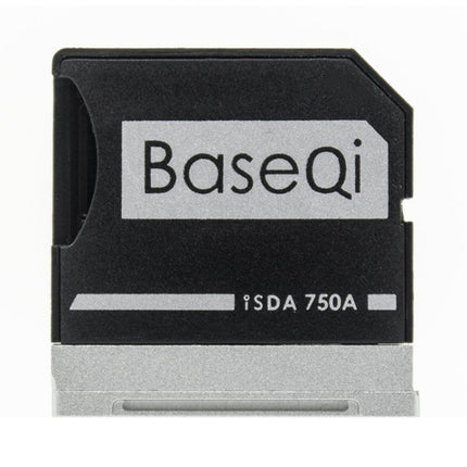 BASEQI Hidden Aluminum Alloy High Speed SD Card Case for Dell XPS 15.6 inch (9550) Laptop-garmade.com