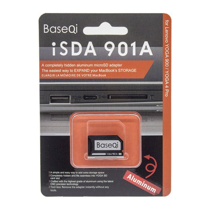 BASEQI Hidden Aluminum Alloy High Speed SD Card Case for Dell Inspiron 7000 14 inch Laptop-garmade.com