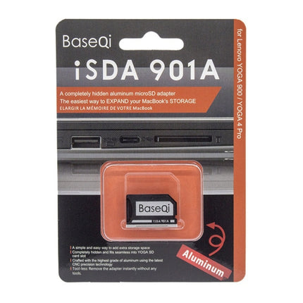 BASEQI Hidden Aluminum Alloy High Speed SD Card Case for Dell Inspiron 7000-7560 15.6 inch Laptop-garmade.com
