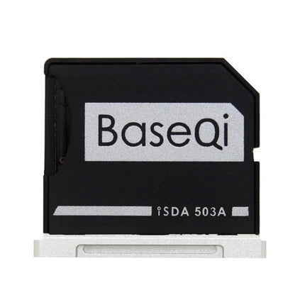 BASEQI 503ASV Hidden Aluminum Alloy SD Card Case for Macbook Pro Retina 15 inch (Mid-2012 to Early 2013) Laptops-garmade.com