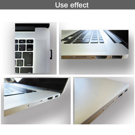 BASEQI 504ASV Hidden Aluminum Alloy SD Card Case for Macbook Pro Retina 15 inch (End of 2013 - Mid-2015) Laptops-garmade.com