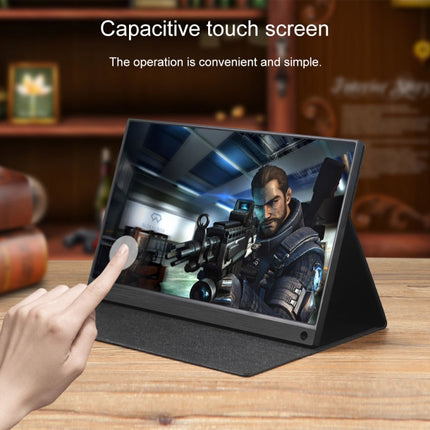 15.6 inch 1080P 178 Degree Wide Angle HD Portable Touch IPS LED Display Monitor-garmade.com