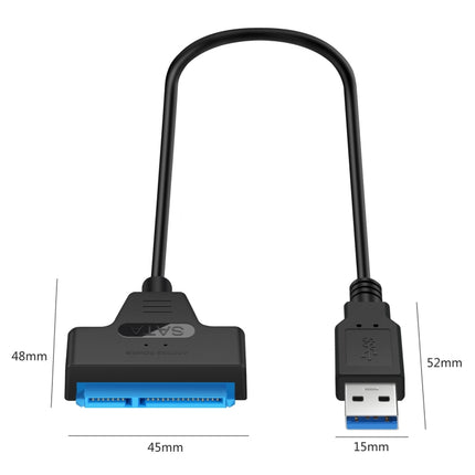 Professional SATA to USB 3.0 Cable Adapter 2.5 inch SSD Hard Drive Expanding Connector-garmade.com