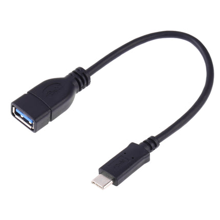 USB-C 3.1 / Type-C Male to USB 3.0 Female OTG Adapter Cable, Length: 20cm-garmade.com