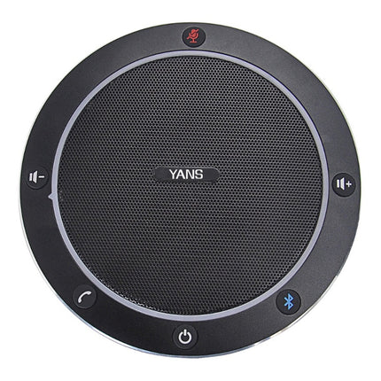 YANS YS-M61Y Video Conference Bluetooth Omnidirectional Microphone(Black)-garmade.com