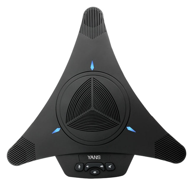 YANS YS-M21 USB Mini Port Video Conference Omnidirectional Microphone (Black)-garmade.com