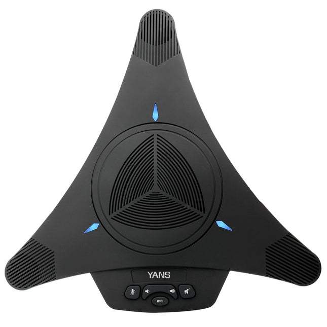 YANS YS-M23 USB Mini Port Video Conference Omnidirectional Microphone (Black)-garmade.com