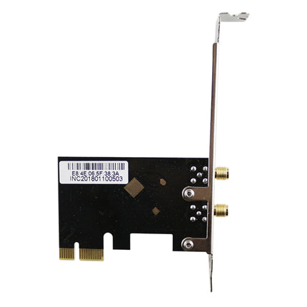 EDUP EP-9607 1200Mbps Dual-Band PCI-E Express Wireless Adapter Network Card with 2 x 6dBi Antennas-garmade.com