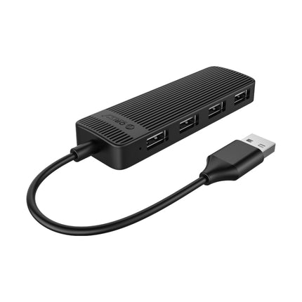ORICO FL02 480Mbps 4 Ports USB 2.0 HUB (Black)-garmade.com