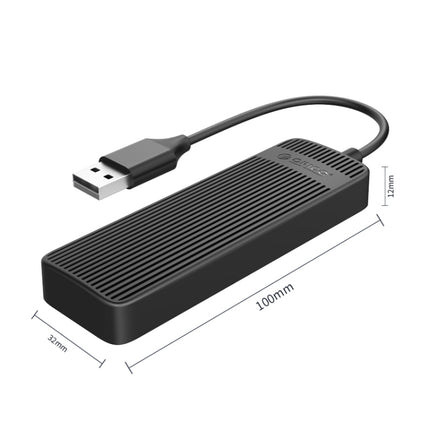 ORICO FL02 480Mbps 4 Ports USB 2.0 HUB (Black)-garmade.com