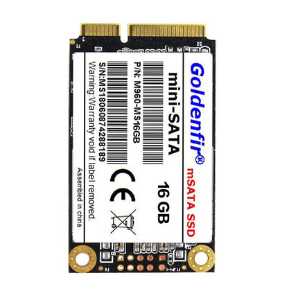 Goldenfir 1.8 inch Mini SATA Solid State Drive, Flash Architecture: TLC, Capacity: 16GB-garmade.com