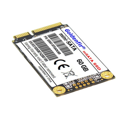 Goldenfir 1.8 inch Mini SATA Solid State Drive, Flash Architecture: TLC, Capacity: 60GB-garmade.com