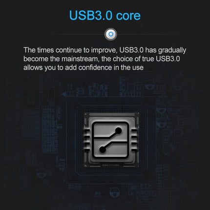 Goldenfir NGFF to Micro USB 3.0 Portable Solid State Drive, Capacity: 120GB(Black)-garmade.com