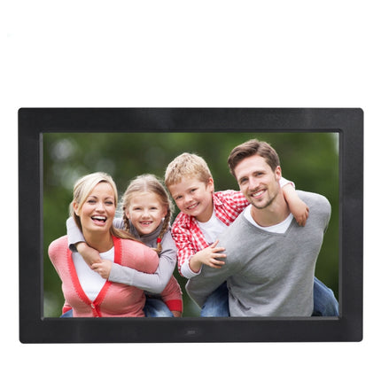 13 inch High-definition Digital Photo Frame Electronic Photo Frame Showcase Display Video Advertising Machine(Black)-garmade.com