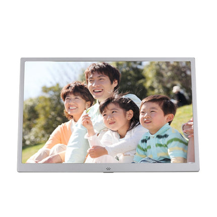 15-inch Digital Photo Frame Electronic Photo Frame Ultra-narrow Side Support 1080P Wall-mounted Advertising Machine(Gold)-garmade.com