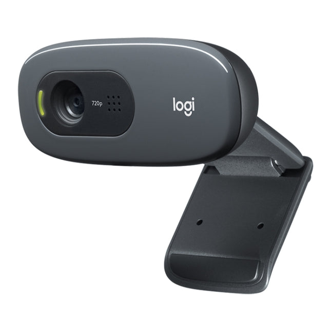Logitech C270 HD Web Camera Meets Every Need for HD 720p Video Calls(Black)-garmade.com