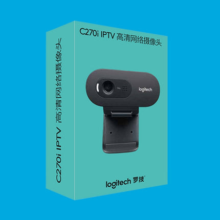 Logitech C270i IPTV HD Webcam(Black)-garmade.com