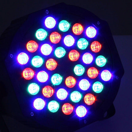 36W 36 LED PAR Light Stage Light, with LED Display, Auto Run / Slave / DMX512 / Voice Control Modes-garmade.com