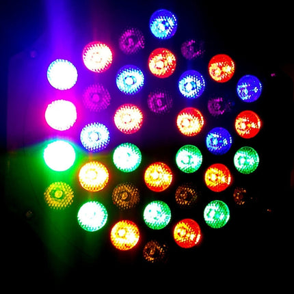 3W x 54 LED PAR Light Stage Light, with LED Display, Master / Slave / DMX512 / Auto Run / Sound Control Modes, US/EU Plug-garmade.com