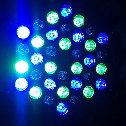 3W x 54 LED PAR Light Stage Light, with LED Display, Master / Slave / DMX512 / Auto Run / Sound Control Modes, US/EU Plug-garmade.com